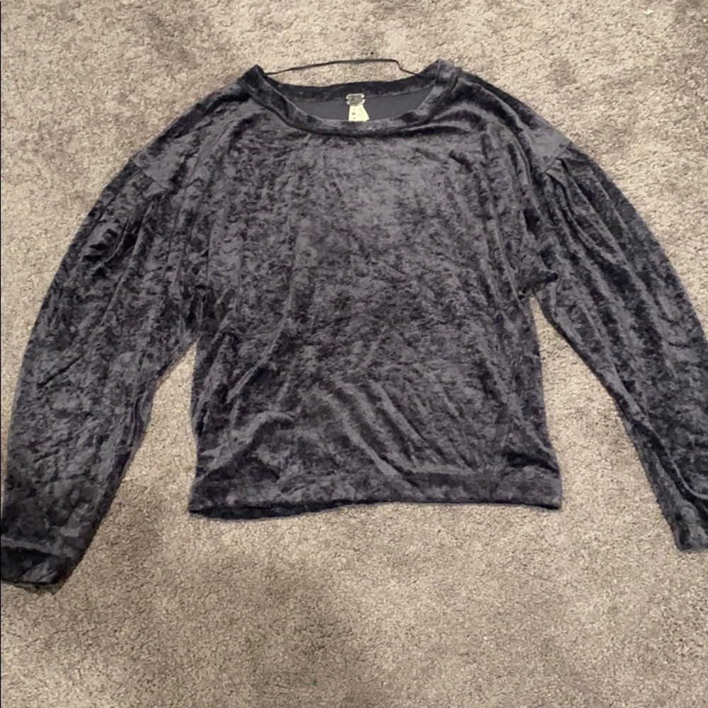 We the free velvet sweater!